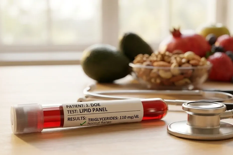 How to lower triglycerides naturally through diet and lifestyle changes